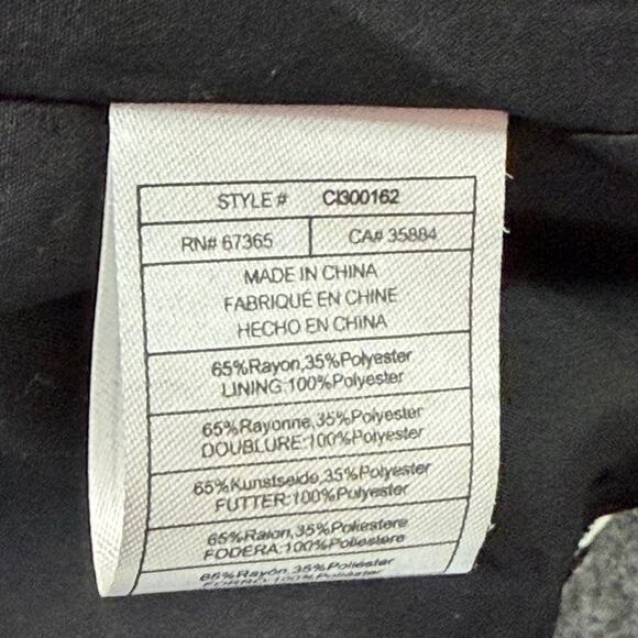 Cupcakes And Cashmere Fernando Jacket Small Black White Houndstooth Preppy - Picture 14 of 15